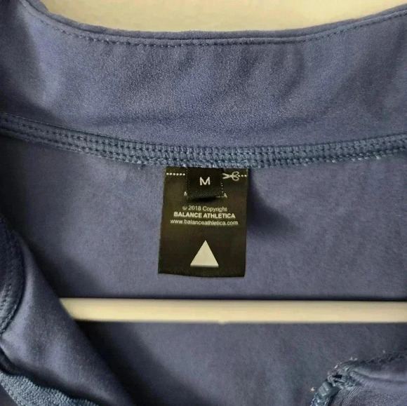 Balance Athletica Blue Jacket, Size Medium - Picture 8 of 9